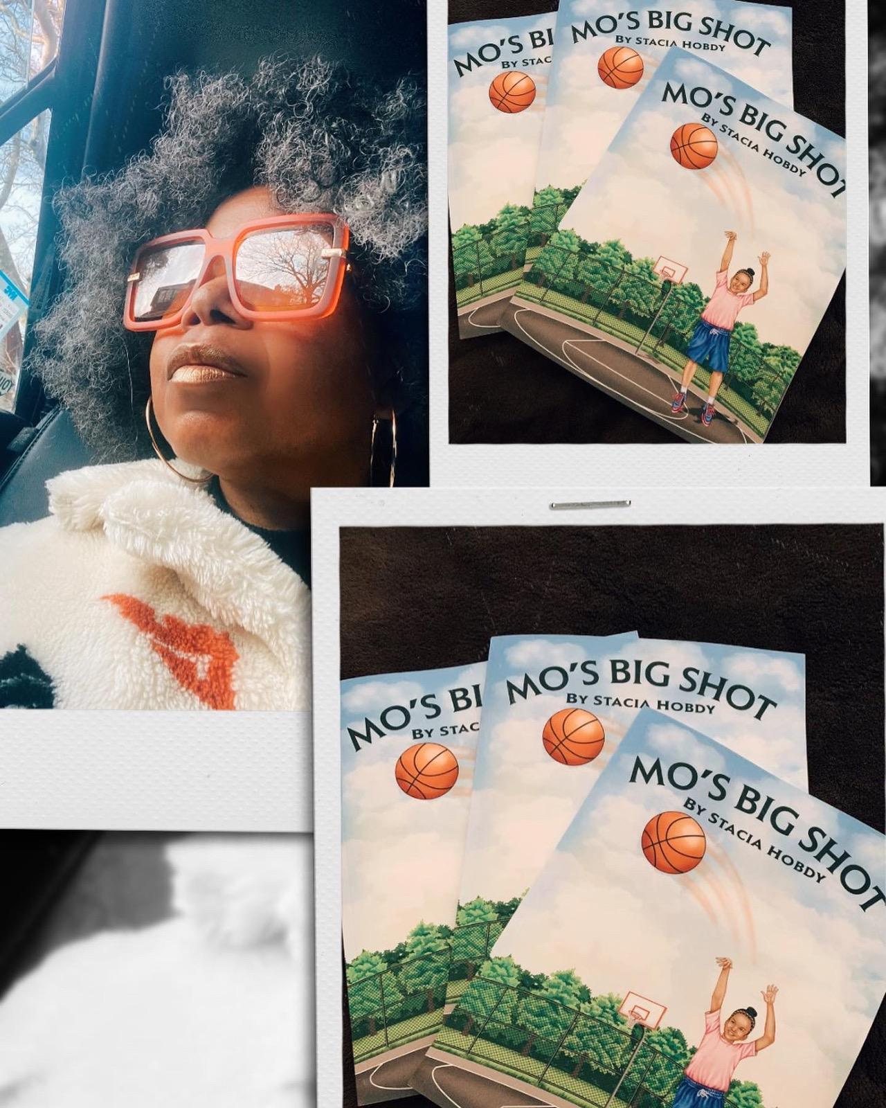 Illustration review session for Mo's Big Shot picture book